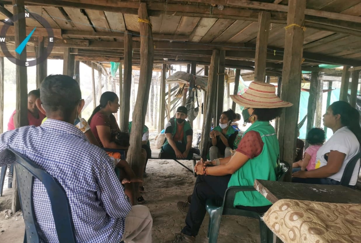 ICBF brinda acompañamiento psicosocial a familias ubicadas en zona de riesgo en Guainía