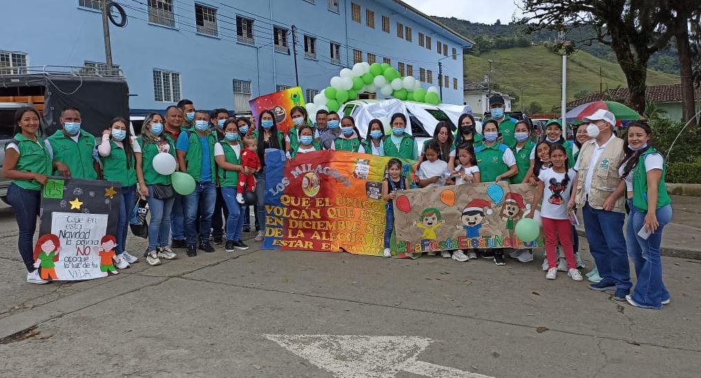 ICBF adelanta en Cauca movilización social contra el uso de la pólvora 