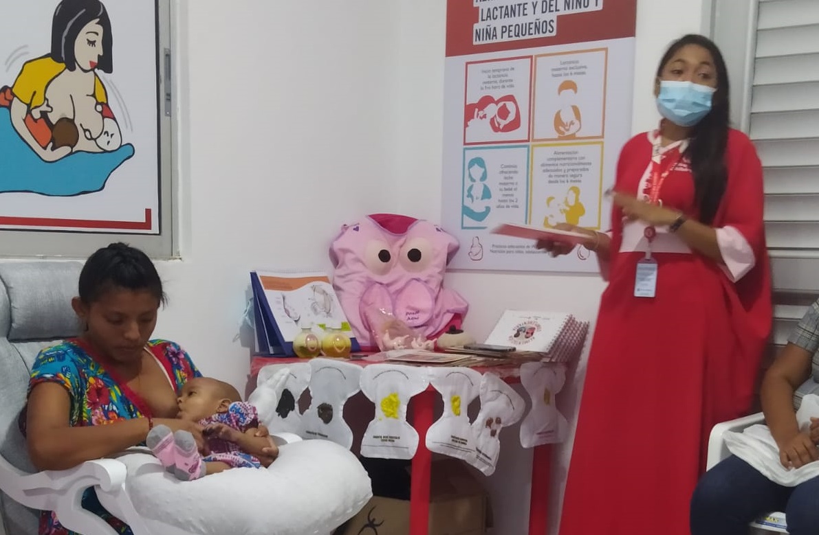 ICBF en La Guajira entregó sala amiga de la lactancia materna en Manaure