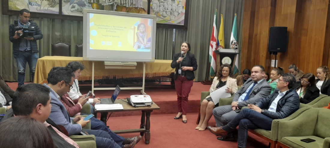 Población víctima del conflicto recibe acompañamiento del ICBF en Boyacá Población víctima del conflicto recibe acompañamiento del ICBF en Boyacá