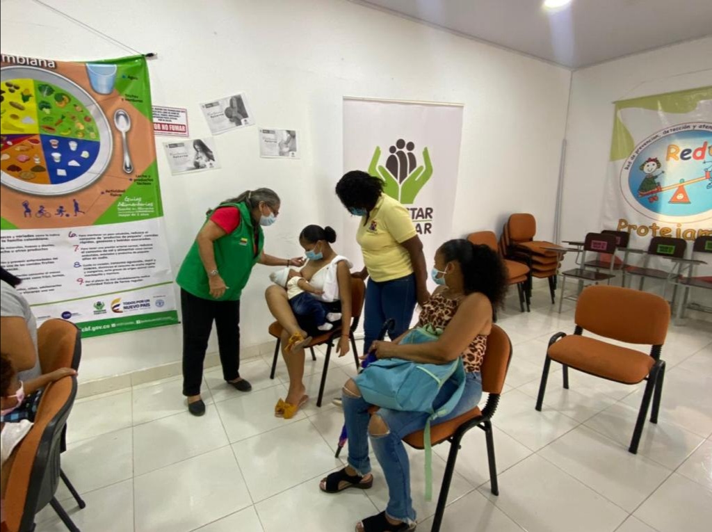 ICBF promueve la práctica de la lactancia materna en San Andrés