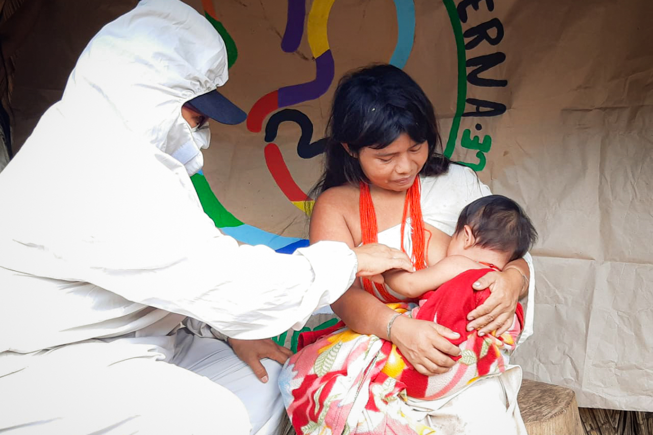 ICBF promueve la práctica de la lactancia materna en mujeres de la etnia Wayúu y Wiwa de La Guajira ICBF promueve la práctica de la lactancia materna en mujeres de la etnia Wayúu y Wiwa de La Guajira