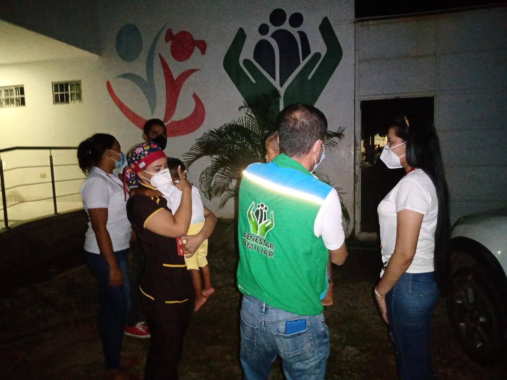 ICBF atiende en Centro de Recuperación Nutricional a dos niños hallados abandonados en La Guajira