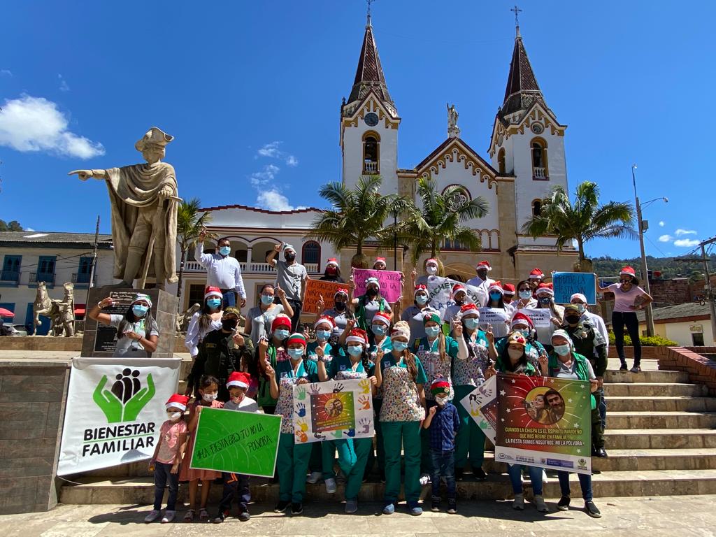 ICBF en Cundinamarca refuerza la campaña para prevenir niños lesionados con pólvora