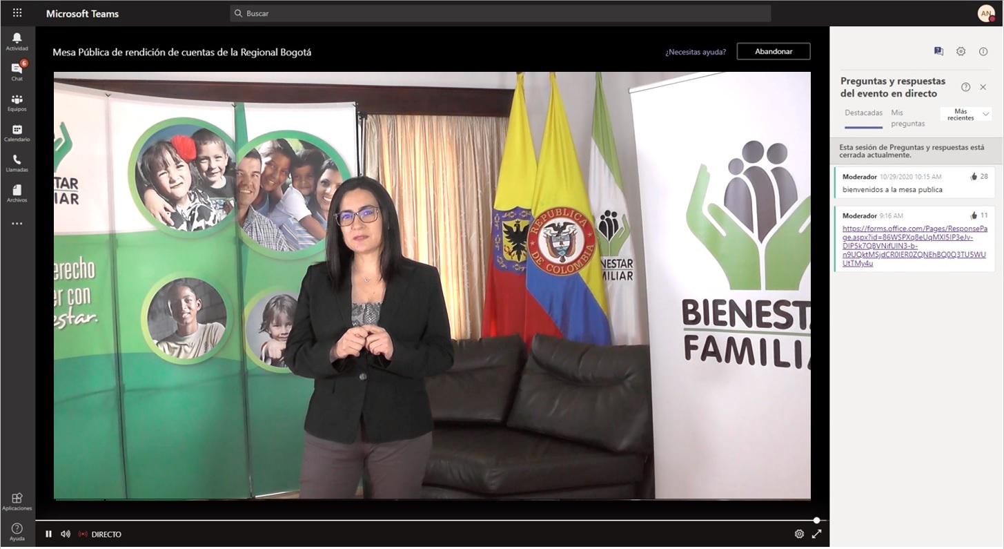 Ante comunidad el ICBF lideró Rendición de Cuentas en Bogotá Ante comunidad el ICBF lideró Rendición de Cuentas en Bogotá