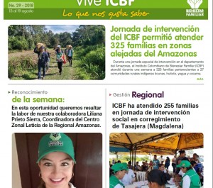 Boletín Vive ICBF No. 29