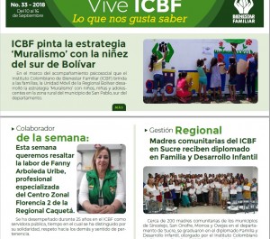 Boletín Vive ICBF No. 33