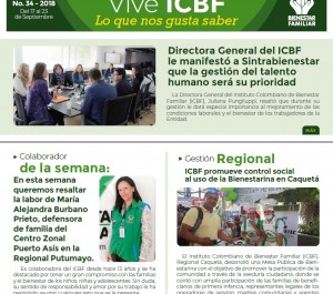 Boletín Vive ICBF No. 34