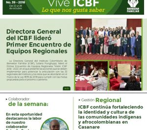 Boletín Vive ICBF No. 39