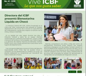 Boletín Vive ICBF No. 41