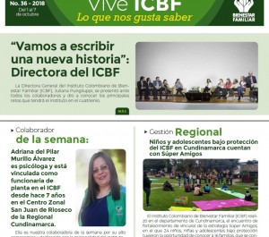 Boletín Vive ICBF No. 36