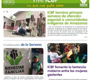 Boletín Vive ICBF No. 28