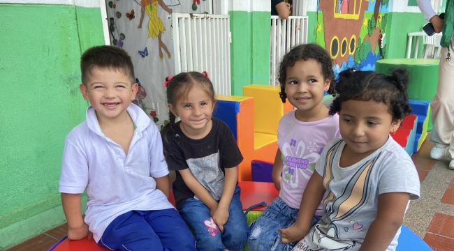 La primera infancia cuenta con nuevos espacios lúdicos en Quindío
