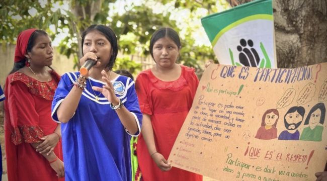Por primera vez, la niñez wayúu de la Zona Norte Extrema de La Guajira hace parte de un encuentro de participación