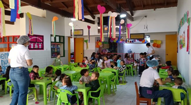 Más de 6.000 niñas y niños de Santander reciben educación inicial en Centros de Desarrollo Infantil