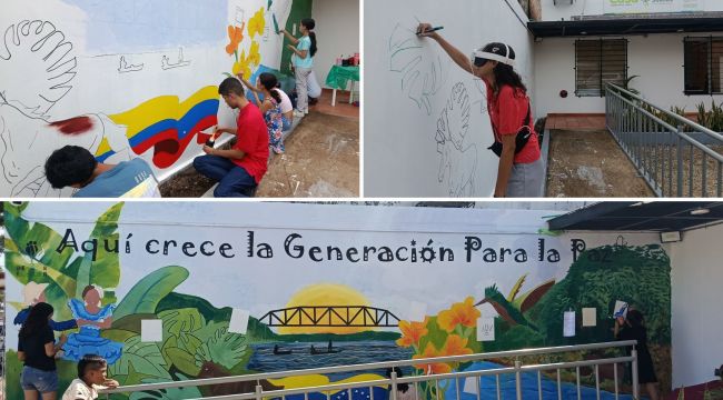 Arte y tecnología por la paz en la Casa Atrapasueños de Arauca
