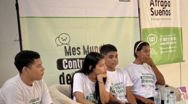 El liderazgo de niñas, niños y adolescentes fortaleció la prevención de la trata de personas en La Guajira