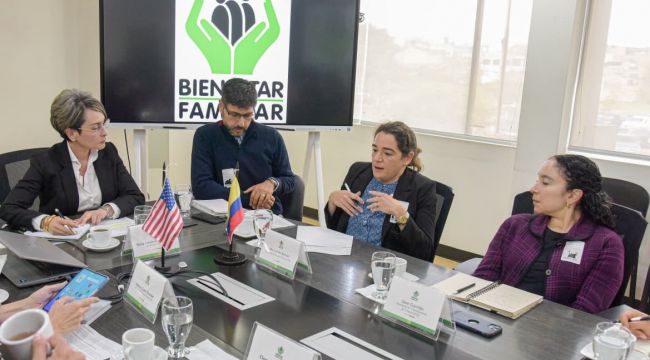El ICBF se reunió con la Embajada de Estados Unidos para conversar sobre oportunidades de cooperación