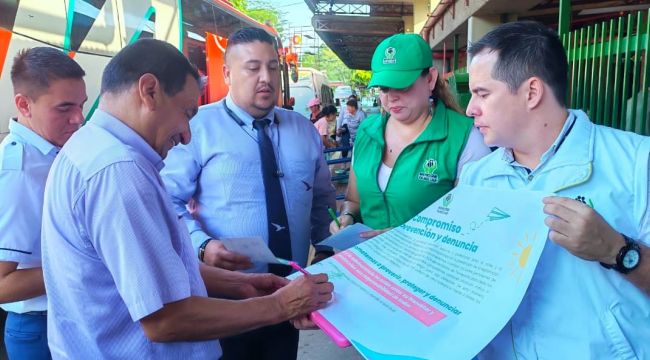 ICBF fortalece la prevención de riesgos para la niñez en la Terminal de Transporte de Villavicencio