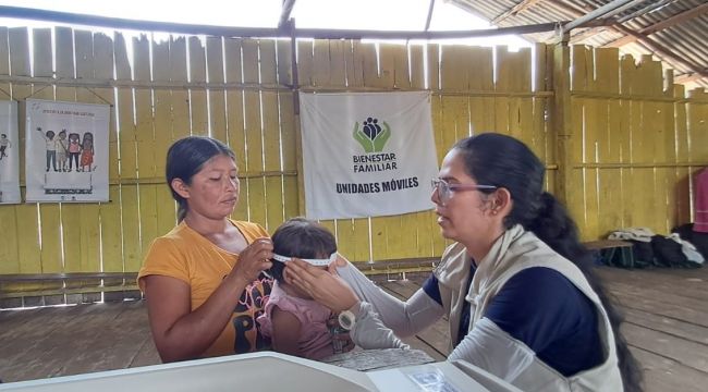 ICBF lleva atención integral a niñez indígena de Vaupés