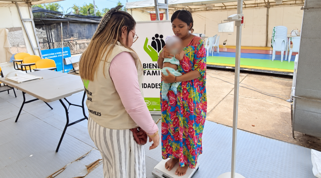 Familias de La Pista, en Maicao, recibieron atención psicosocial y nutricional