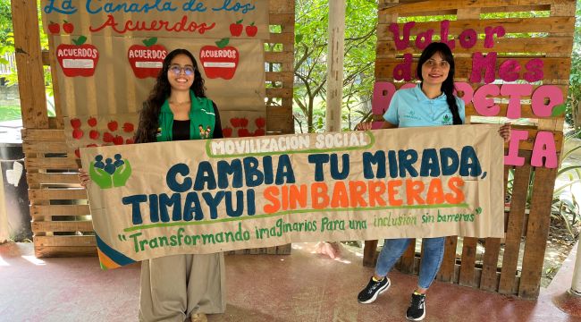 Bienestar Familiar impulsa la inclusión sin barreras en Timayui