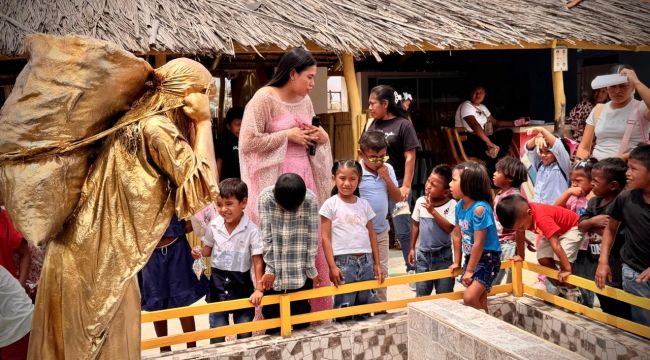 Niñez wayuu aprendió sobre la sal marina con el apoyo del Museo de la Sal ICHI