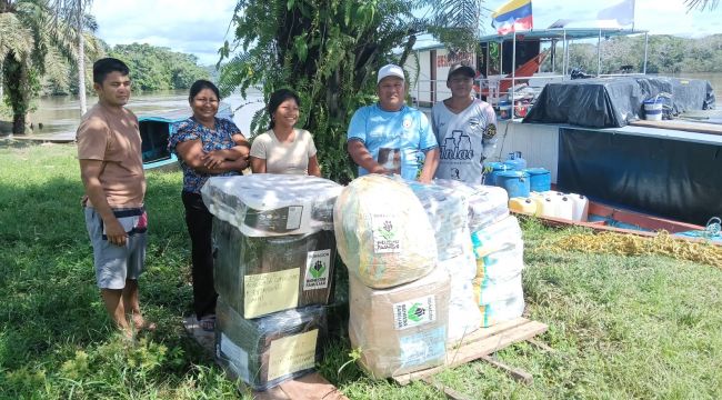 ICBF lideró atención humanitaria con comunidades indígenas en Caquetá