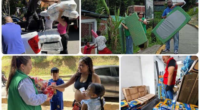 Ciudadanía y aliados del ICBF donan más de 28.000 productos para las familias afectadas por el temblor 