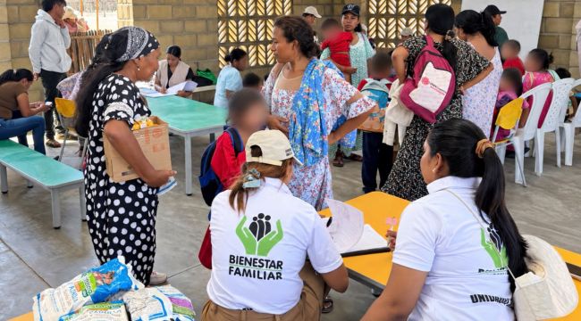 ICBF lleva atención integral y apoyo nutricional a 180 familias wayuu en la Alta Guajira