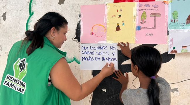 Equipo Móvil de Protección Integral adelanta jornada de prevención de violencias en Barrancominas, Guainía 