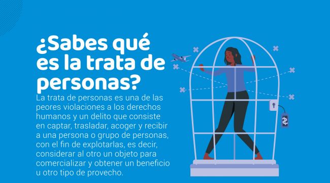 Identifiquemos qué es la trata de personas 