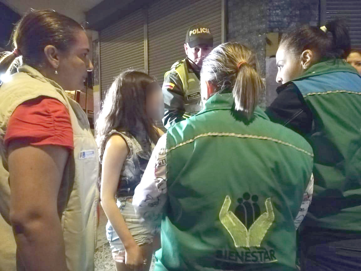 ICBF restablece derechos a 18 menores de edad explotados sexualmente en Medellín ICBF restablece derechos a 18 menores de edad explotados sexualmente en Medellín