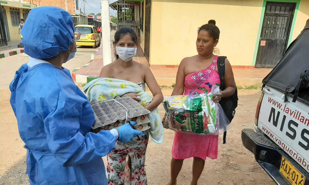 ICBF distribuye canastas alimentarias a niños en riesgo de desnutrición y mujeres gestantes con bajo peso ICBF distribuye canastas alimentarias a niños en riesgo de desnutrición y mujeres gestantes con bajo peso